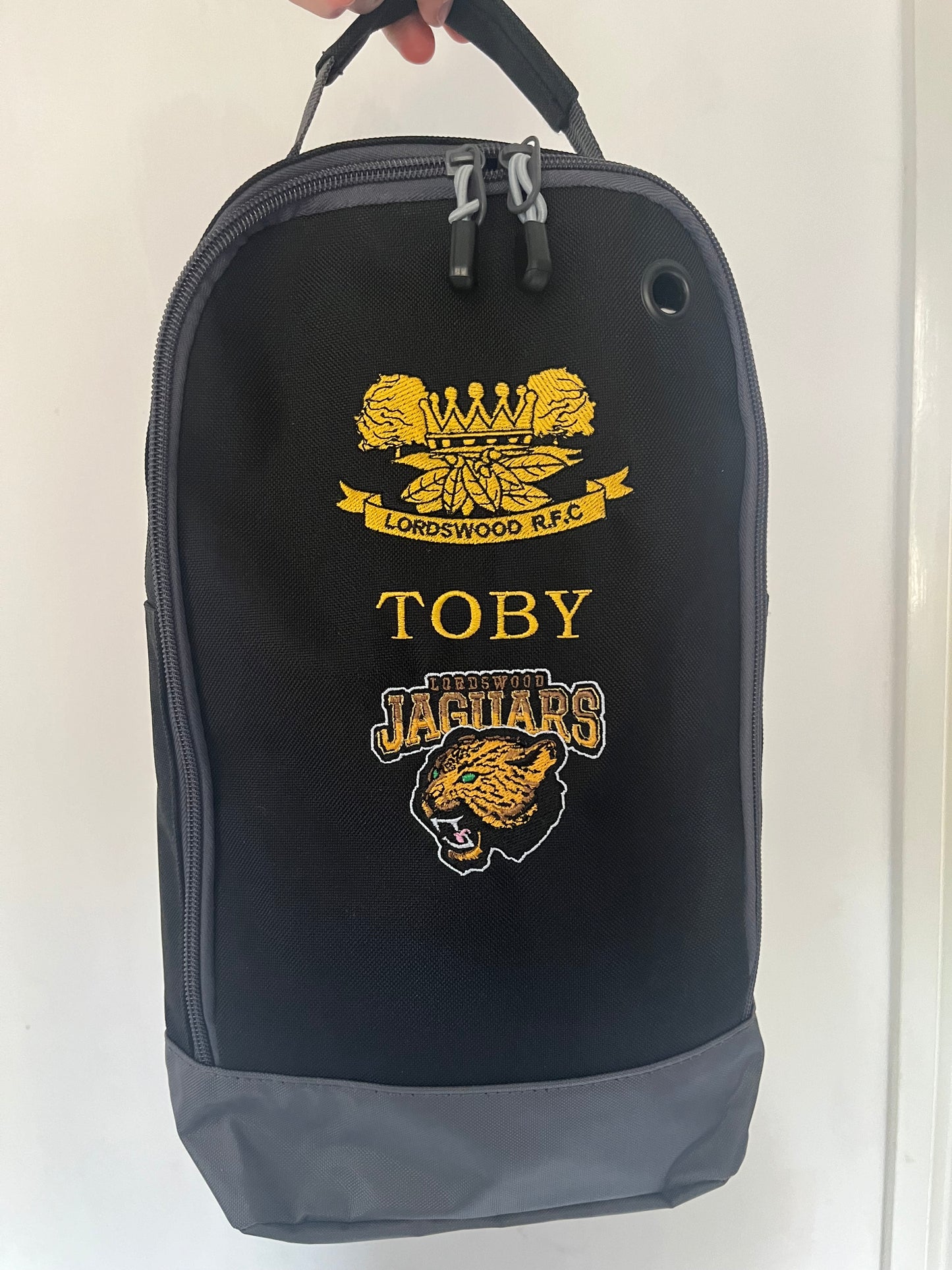 *NEW 2. Lordswood Bootbag (two logos)
