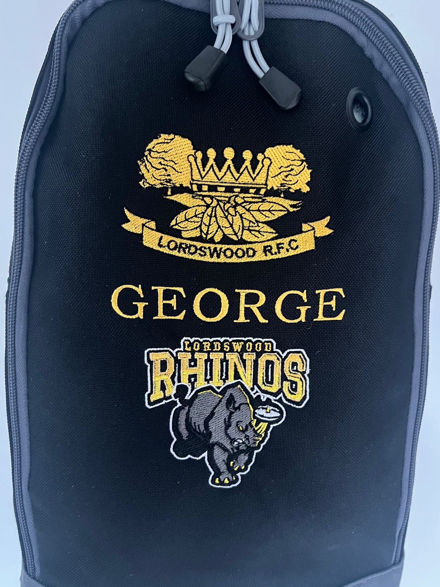 *NEW 2. Lordswood Bootbag (two logos)